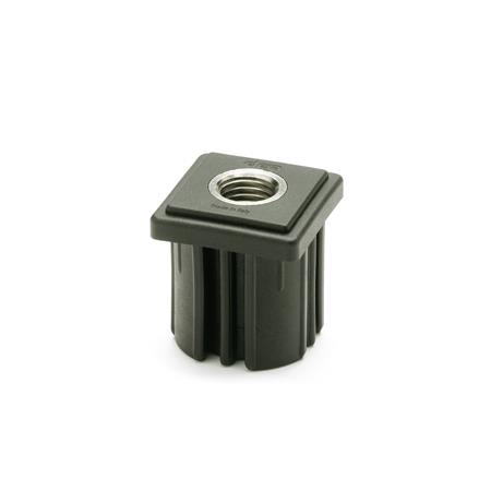 Otto Ganter Insert Bushing for Profiled Square Tube, GN 348